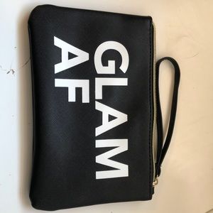 Boxy charm glam af bag